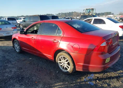 2010 Ford Fusion S from USA, damaged, VIN 3FAHP0GA6AR190519